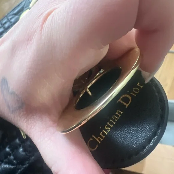 Dior Black Quilted Bag - Picture 2 of 7